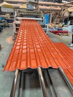 China 960mm width Asa Synthetic Resin Roof Tile Modern Villa Roof Tile for sale