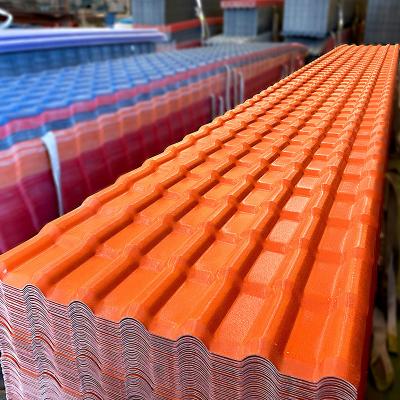 China Sound Insulation 1050mm Synthetic Resin Roof Tile Environment Friendly Heat Insulation for sale