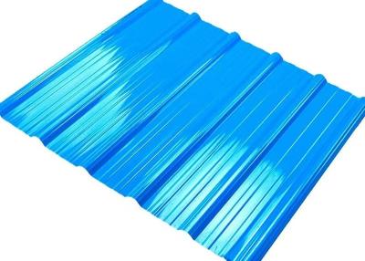 China Impact Resistant Recycled PVC Plastic Roof Tiles For Greenhouse Villa for sale