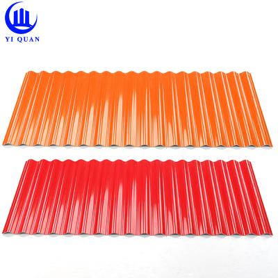 China Heat Resistant Soundproof APVC PVC Roof Tiles For Greenhouse for sale