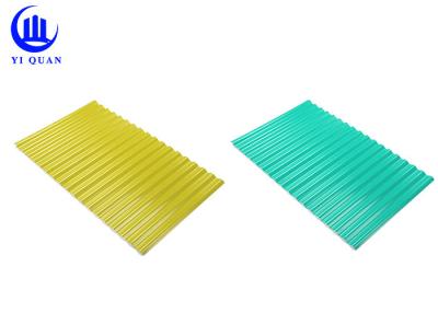 China Heat Insulation Panels Plastic UPVC Roofing Sheet For Factory Warehouse for sale