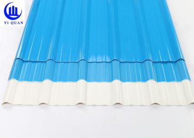 China 3.0mm Fire Protection PVC Roofing Shingles Plastic Waterproof Roof Tiles for sale