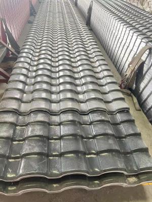 China Bamboo Resin Roof Tile Heat Resistance For Antique Architecture for sale