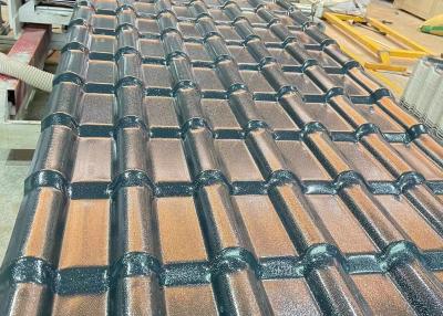 China Telhas impermeabilizantes de telhado de resina sintética para prevenção de incêndio 2,3 mm resistência a UV à venda