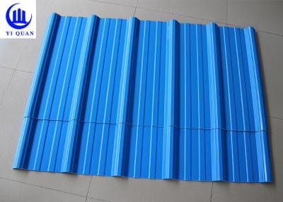 China Heat Insulation PVC UPVC Roofing Tile Corrugated Solar Sheet For Workshop for sale