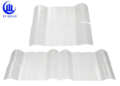 China Anti Corrosion PC PVC Transparent Roofing Sheets For Parking Cover Garden for sale