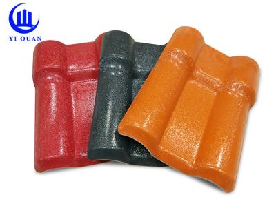 China Acrylonitrile Styrene Acrylate Synthetic Resin Roof Tile 1035 mm for sale