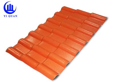 China tejado de la resina sintética de la anchura de 1050m m tejar las hojas españolas del tejado en venta en venta