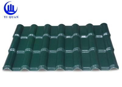 China Woon Synthetische Spaanse het Daktegels van ASA Pvc Corrugated Roofing Sheets Te koop