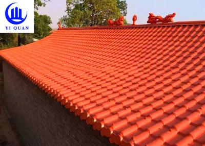 China Painéis de bambu do telhado do Pvc da resina da telha de ASA Coated Syntetic Resin Roof à venda