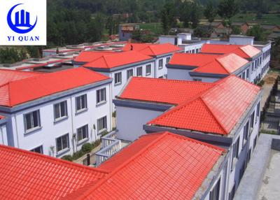 Cina Mattonelle di tetto su misura della resina sintetica ASA Spanish Bamboo Roofing Sheets di gomma in vendita