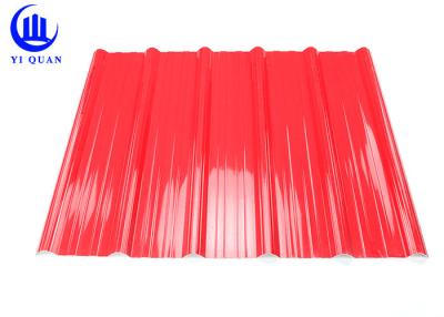 China Chemical Manufacturer PVC Roof Tiles Anti - Cid Plastic Roof Panel Color Images for sale