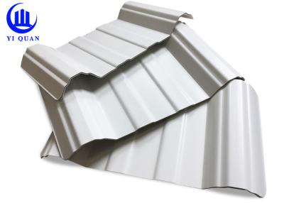 China UPVC Plastic Corrugated Heat Insulation Roof Tiles Anti Thermal Roofing for sale