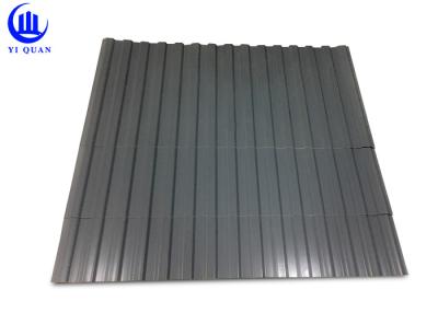 China Grey PVC Corrugated Plastic Roof Panel And Anti Uv 10 Years Guarantee for sale