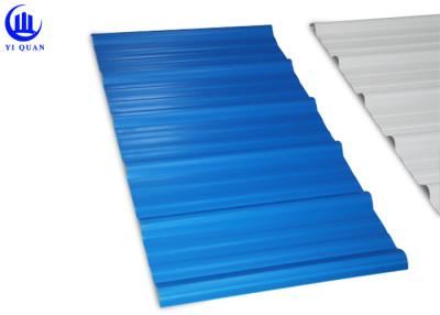China Fire Prevention PVC corrugated acrylic roof panels Tiles In Dubai Color Fades for sale