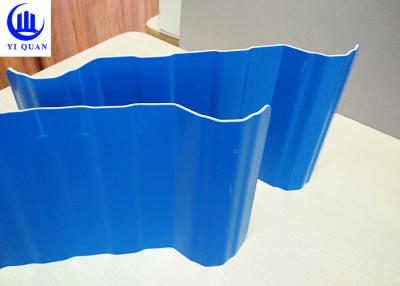 China Light Weight PVC Roof Tiles Shining Color for Commercial Parking Lots for sale
