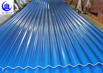 China High Strength Anti-corosion Insulation Plastic Roof Instead PVC Roof Tile Industry Building for sale