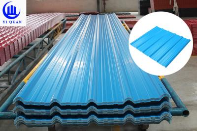 China Economical Waterproof Corrutaged Synthetic Resin PVC Hest Insulation Roof Sheets for sale