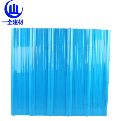 China PVC  Plastic Corrugated Roofing Sheets Insulation And Corrosion - Resistant for sale