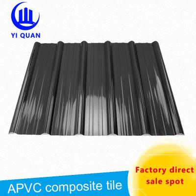 Chine le PVC de 11800mm a ridé la résistance élevée de Teampature de tuiles de toit à vendre