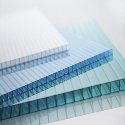 China Two Side 2100X5800MM Plastic Transparent Roofing Sheets for sale