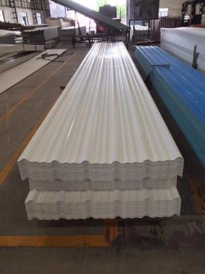 China 930mm PVC runzelte spanische Plastiküberdachungsblätter zu verkaufen