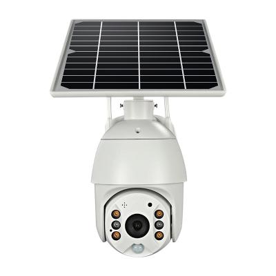 中国 Glomarket 4G US/AU/JP Solar Lower Powered PTZ 2MP/4MP Waterproof Camera Smart Security Surveillance Cctv Camera 販売のため