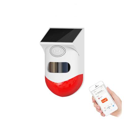 China Sistema de alarma casera impermeable de la alarma del sensor del reconocimiento inteligente elegante infrarrojo de la noche en venta
