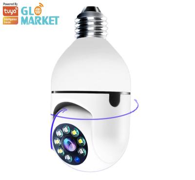 China Tuya Wifi 3mp Bulb IP Camera Full HD Smart Home Security Wireless Camera With Light for sale