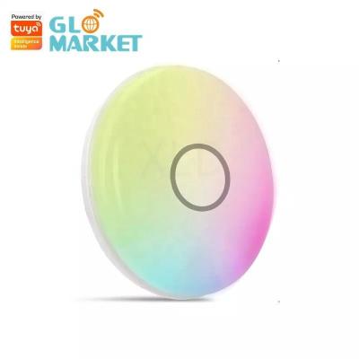 중국 36W Modern Music Ceiling Light Colorful RGB Remote Control APP Smart Music LED Ceiling Light 판매용