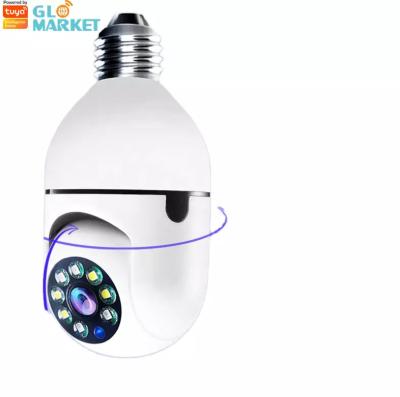 China Indoor Auto Tracking Light Bulb E27 Ip Smart Wireless Indoor Camera Glomarket Tuya for sale