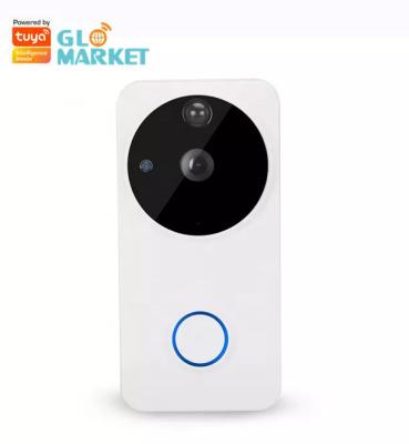 中国 Glomarketスマートな無線Wifiの保証ドアベルのカメラの家のモニター夜視覚録音の視野の通話装置の戸口の呼び鈴 販売のため