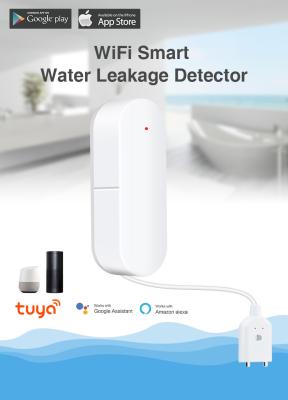 China Tuya Smart WIFI Water Leak Sensor Home Independent Security System Notification Alert en venta