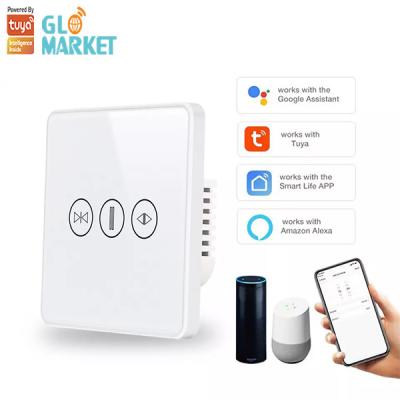 China Zigbee/Wifi Smart Curtain Switch Tuya App Remote Shutter Home Interior Voice Control for sale