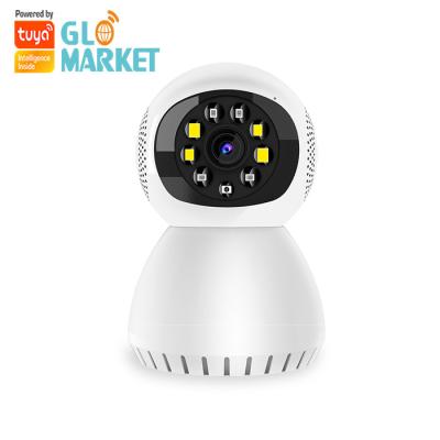 China Indoor Tuya Smart Mini Camera Wifi 2.4g/5g Motion Detection Tracking Night Vision for sale