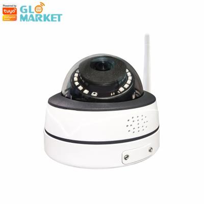 China Tuya Smart 5MP WiFi NVR POE Camera Vandalproof IR Dome IP Surveillance Camera for sale