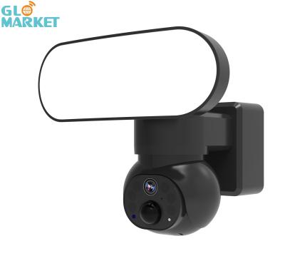 Chine Caméra audio de projecteur de Wifi 4G de caméra de manière solaire futée du degré de sécurité 3MP Motion Tracking Two à vendre