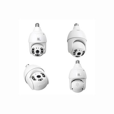 China 3MP Hd Night Vision Two Way Voice Wifi Camera Dome Wireless Security Bulb Ptz Camera for sale