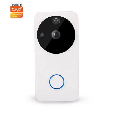 China White 64GB Tuya Smart Video Doorbell Intercom System 1920*1080P for sale