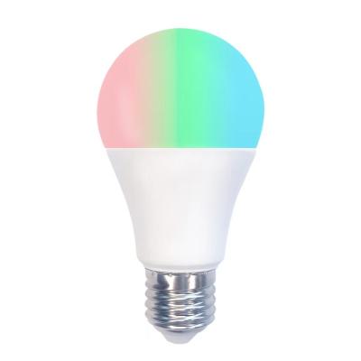 China E27 E26 B22 Smart Bulb Alexa 810lm Color Changing Light Bulb for sale