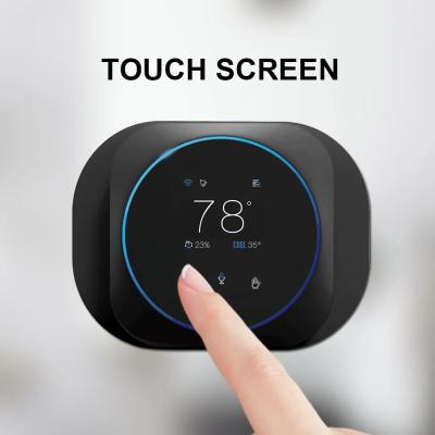 China 24VAC LED WiFi Smart Thermostat With Voice Control Electric Heat Thermostat for sale