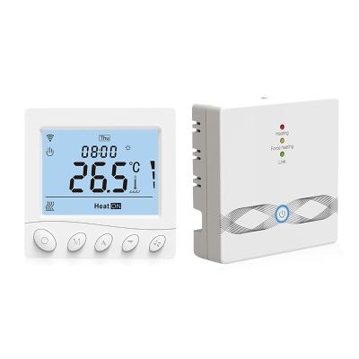 中国 Glomarket Digital Electronic RF Wall-Hung Boiler Tact Switch Operation Smart Wireless Thermostat Temperature Controller 販売のため