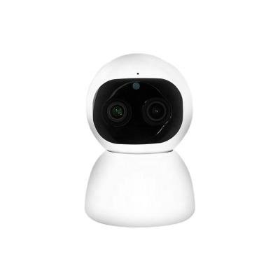 China Auto Tracking Face Recognition Binocular View Wifi PTZ Security Camera Home Security Wireless Night Vision Camera Te koop
