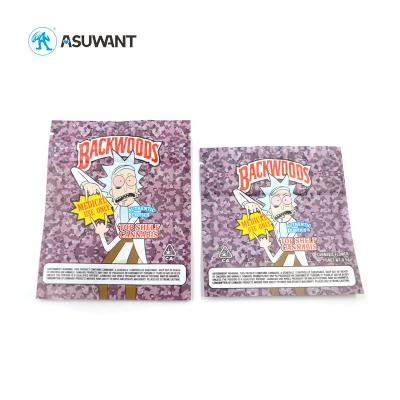 China Customized Logo Recycle Water Proof Herb Packaging Stand Up Pouch With Zipper for sale