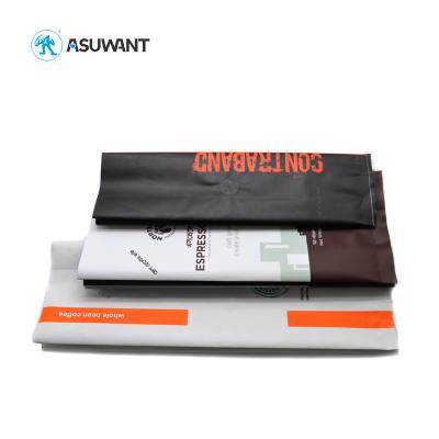 China Coffee Packaging Bags Side Gusset Tin Tie Plastic Packaging Bags en venta