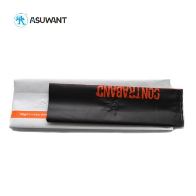 Chine Matt Black Plastic Coffee Bag Aluminum Foil 100g 250g 500g 1kg 12 Oz Packaging à vendre