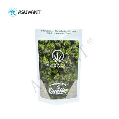 China Stand Up Smell Proof Mylar Bag CMYK Color Edibles Mylar Zip Lock Bags for sale