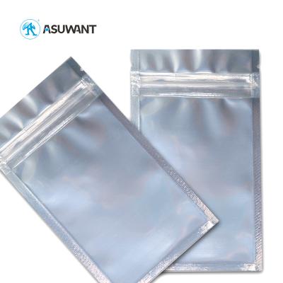 China Clear Front PET / PE Flexible Plastic Bag Mylar Ziplock Bags For Marijuana Weed for sale
