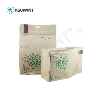 China Klare materielle protein-Kinderbeständige Ausgangs-Plastik-Taschen pp. des flache Unterseiten-Beutel-8 Seite Siegel zu verkaufen