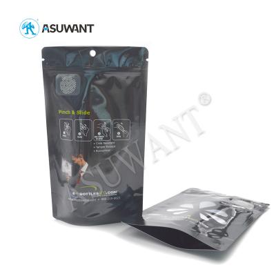 China Biodegradable Child Proof Packaging Industry Mylar Custom Printed Jungle Boys Zipper Bags for sale